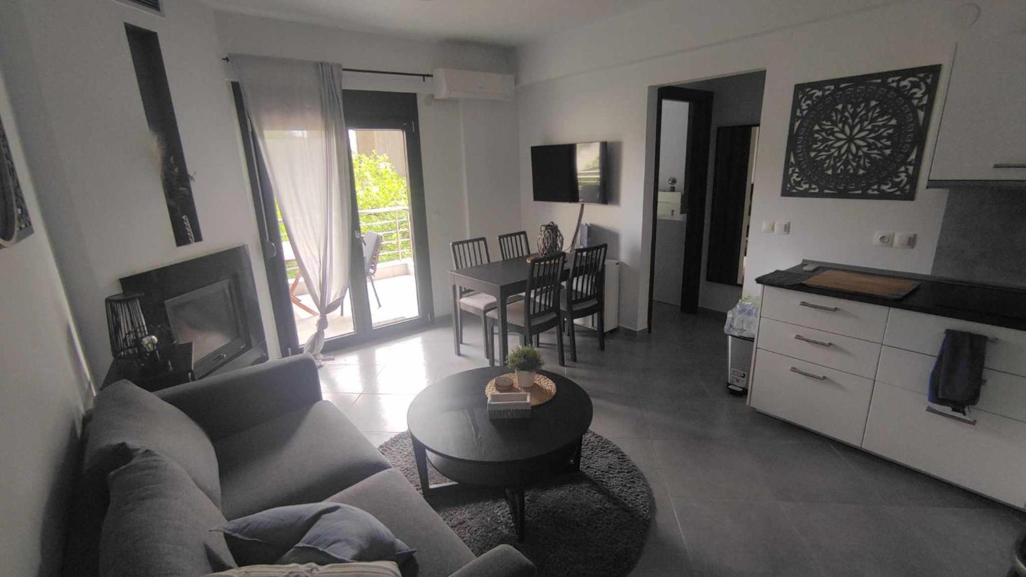 Le Onde Apartment Pefkochori Bagian luar foto